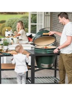 Barbecue Charbon LARGE - Big Green Egg -Autour Du Feu Boutique barbecue charbon large big green egg 2
