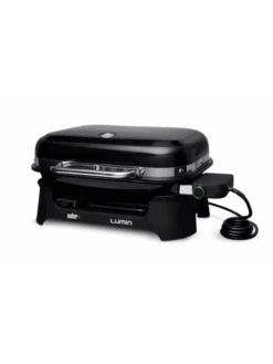 Barbecue électrique Lumin Black - Weber -Autour Du Feu Boutique barbecue electrique lumin black weber 1