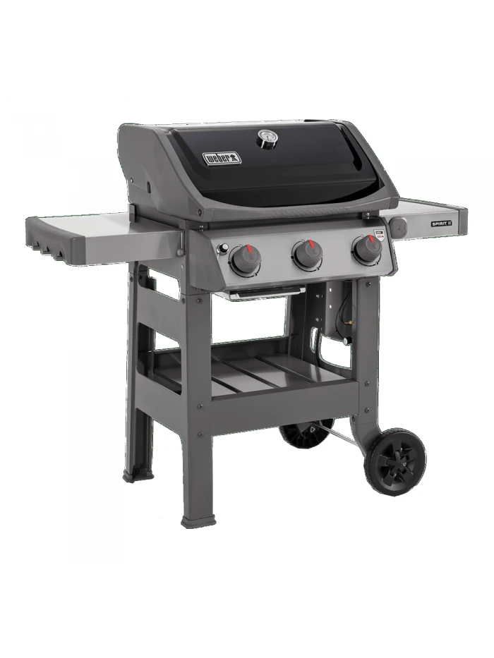 Barbecue Gaz Spirit II E-310 Noir Avec Plancha Émaillée - Weber 1 Barbecue Gaz Spirit II E-310 Noir Avec Plancha Émaillée - Weber