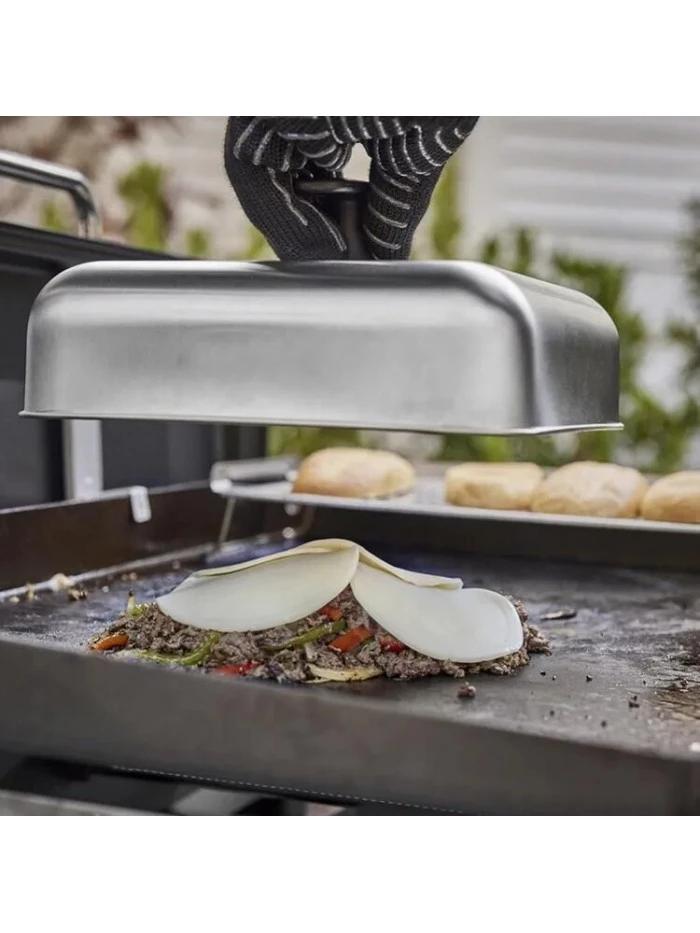 Couvercle De Cuisson Pour Plancha - Weber 2 Couvercle De Cuisson Pour Plancha - Weber – Image 2