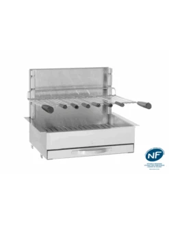 Gril à Encastrer Ou à Poser Inox 961.56 - Forge Adour