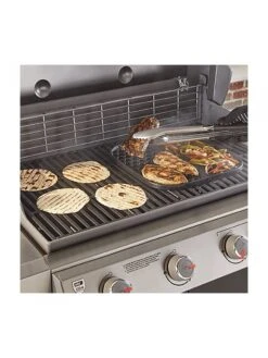 Combiné Grill & Plancha - WEBER 11 Combiné Grill & Plancha - WEBER -Autour Du Feu Boutique grille de saisie weber en fonte d acier pour gourmet bbq system 12