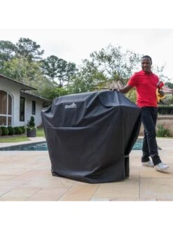 Housse Pour Barbecue à 3 Brûleurs - Char-Broil -Autour Du Feu Boutique housse pour barbecue a 3 bruleurs premium char broil 2