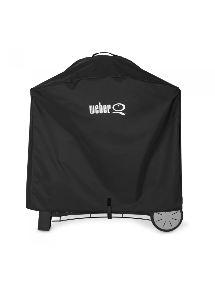 Housse Premium Pour Séries Q 2000 Avec Chariot Et Q 3000 - Weber 1 Housse Premium Pour Séries Q 2000 Avec Chariot Et Q 3000 - Weber