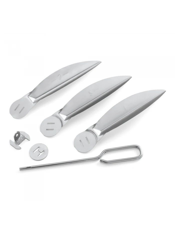 Kit Système De Nettoyage En Acier Aluminé One-Touch Ø57 Cm - WEBER 1 Kit Système De Nettoyage En Acier Aluminé One-Touch Ø57 Cm - WEBER