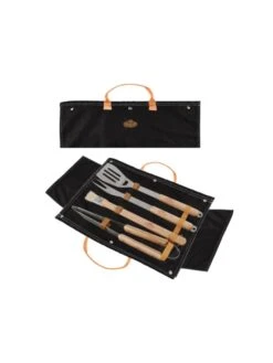 Kit Ustensiles De Barbecue En Denim - Esschert Design