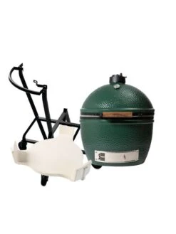 Barbecue Charbon Pack XLarge CHARIOT : Egg + Conveggtor - BIG GREEN EGG