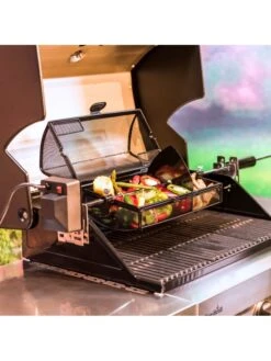 Panier à Rôtisserie à Mailles Fines - Char-Broil -Autour Du Feu Boutique panier a rotisserie a mailles fines char broil 4