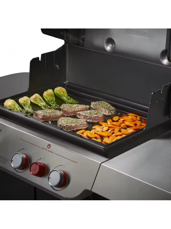 Plancha Grand Format Pour Genesis 3 Brûleurs - Weber 2 Plancha Grand Format Pour Genesis 3 Brûleurs - Weber – Image 2