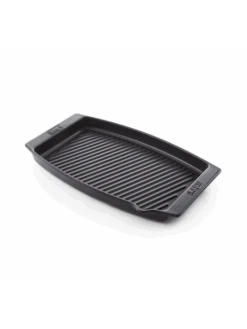 Plat à Poisson En Céramique 47 X 28 Cm Weber -Autour Du Feu Boutique plat a poisson en ceramique 47 x 28 cm weber 1