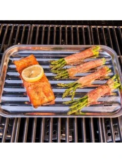 Plateau En Acier Inoxydable - Char-Broil -Autour Du Feu Boutique plateau en acier inoxydable char broil 3