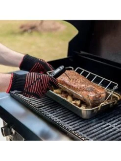 Support Pour Côtelettes Et Rôti GRILL+® - Char-Broil -Autour Du Feu Boutique support pour cotelettes et roti grill 1 2