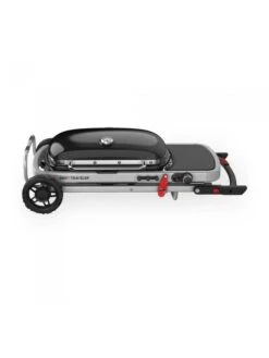 Traveler Barbecue Gaz - Black - WEBER -Autour Du Feu Boutique weber q 1200 fuchsia 4