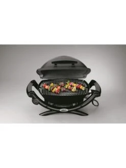 Barbecue électrique Q1400 Gris - Weber -Autour Du Feu Boutique weber q 1400 dark grey 5