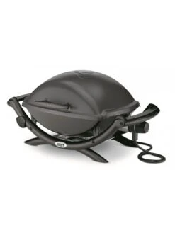 Barbecue électrique Q 2400 Gris - Weber -Autour Du Feu Boutique weber q 2400 dark grey 1