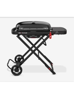 Weber Traveler Barbecue Gaz - Stealth Edition - Black -Autour Du Feu Boutique weber traveler barbecue gaz stealth edition black 2