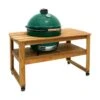 Barbecue Charbon PACK XL/LARGE Egg + Table Acacia - Big Green Egg -Autour Du Feu Boutique xl egg ensemble egg table acicia big green egg